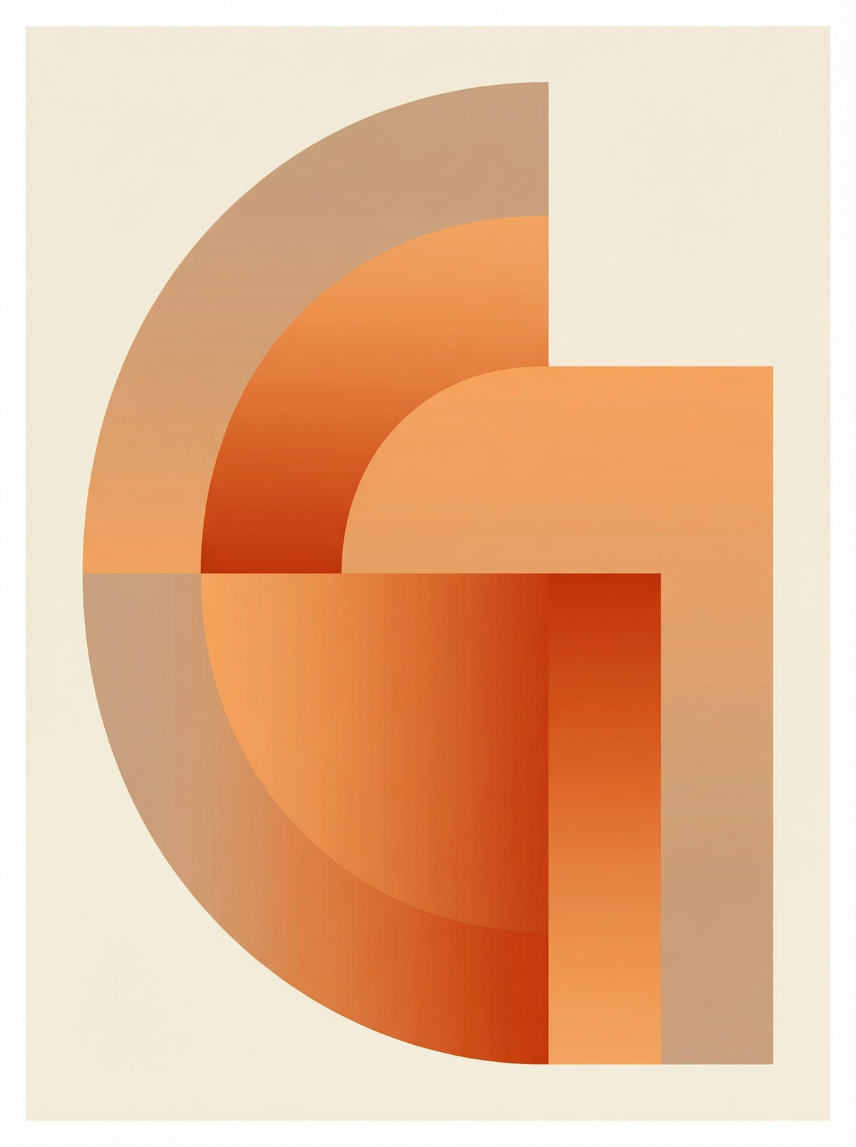 Poster in black frame