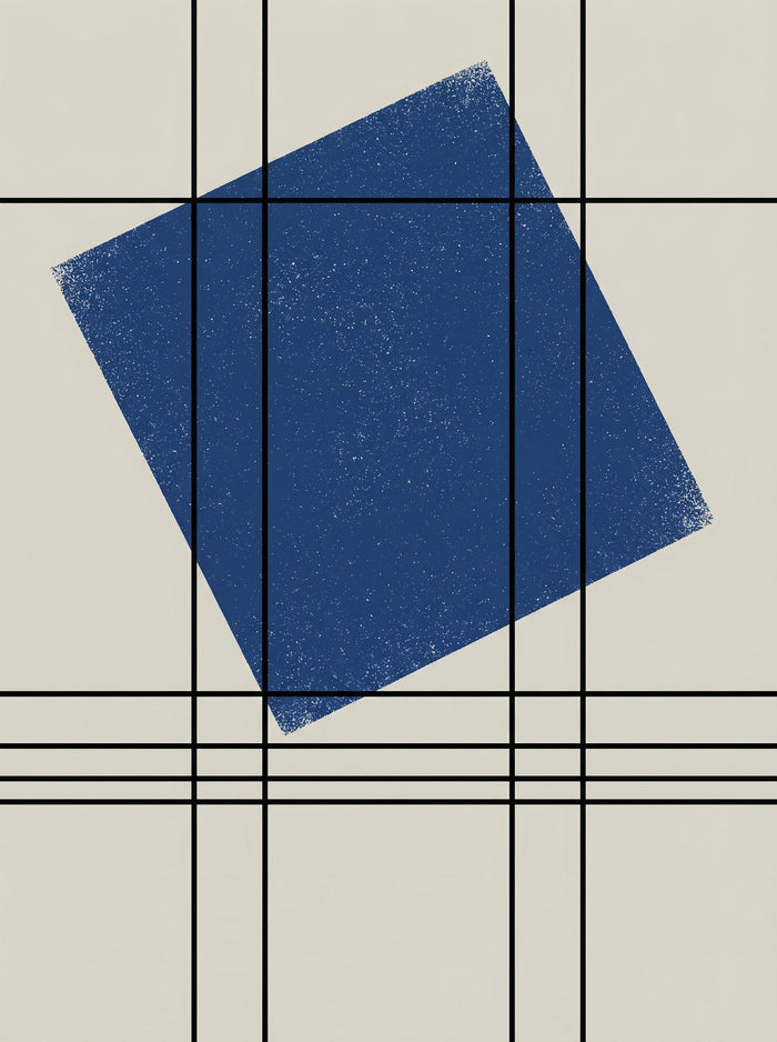 Poster in black frame
