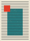Poster in black frame