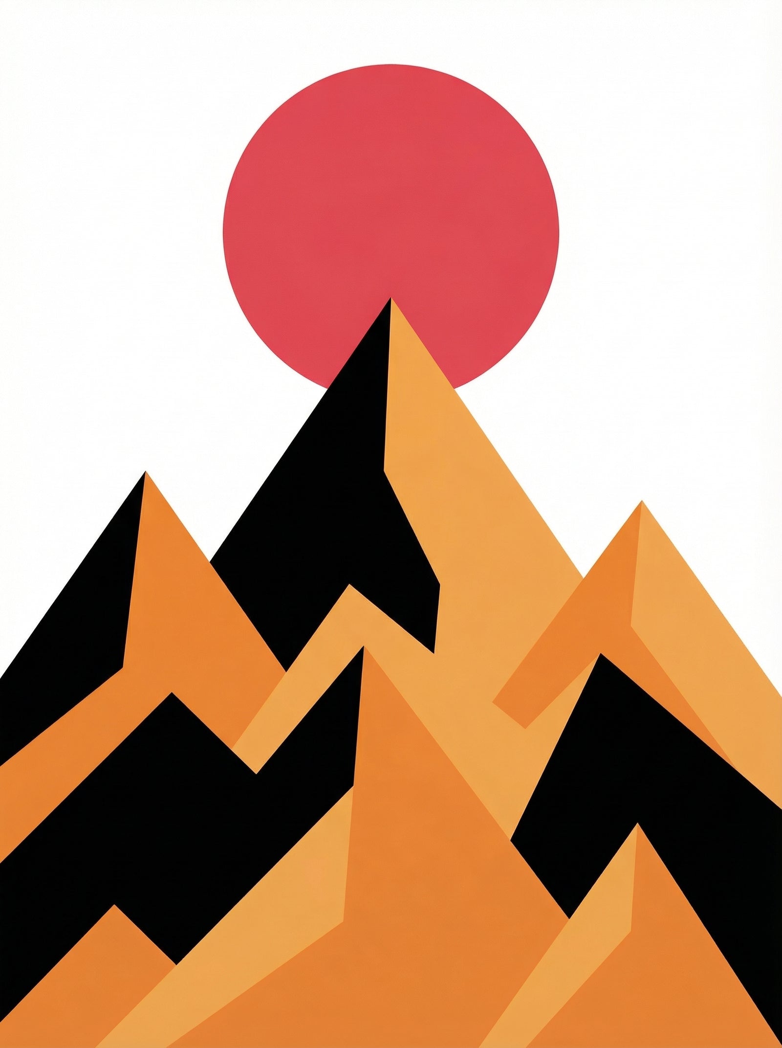 Poster in black frame