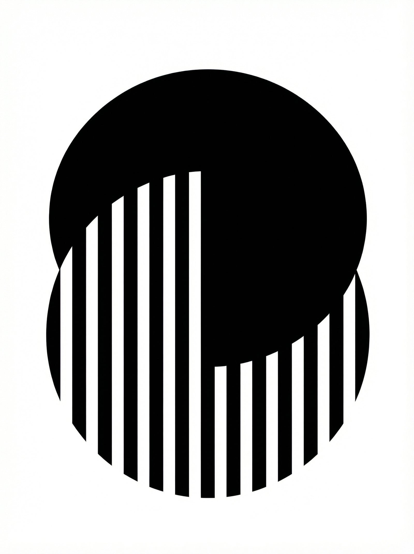 Poster in black frame