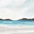 Affiche Beach Oil painting – affiche et impression d’art