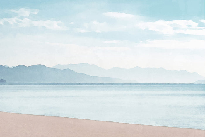 Beach View Poster – poster and art print