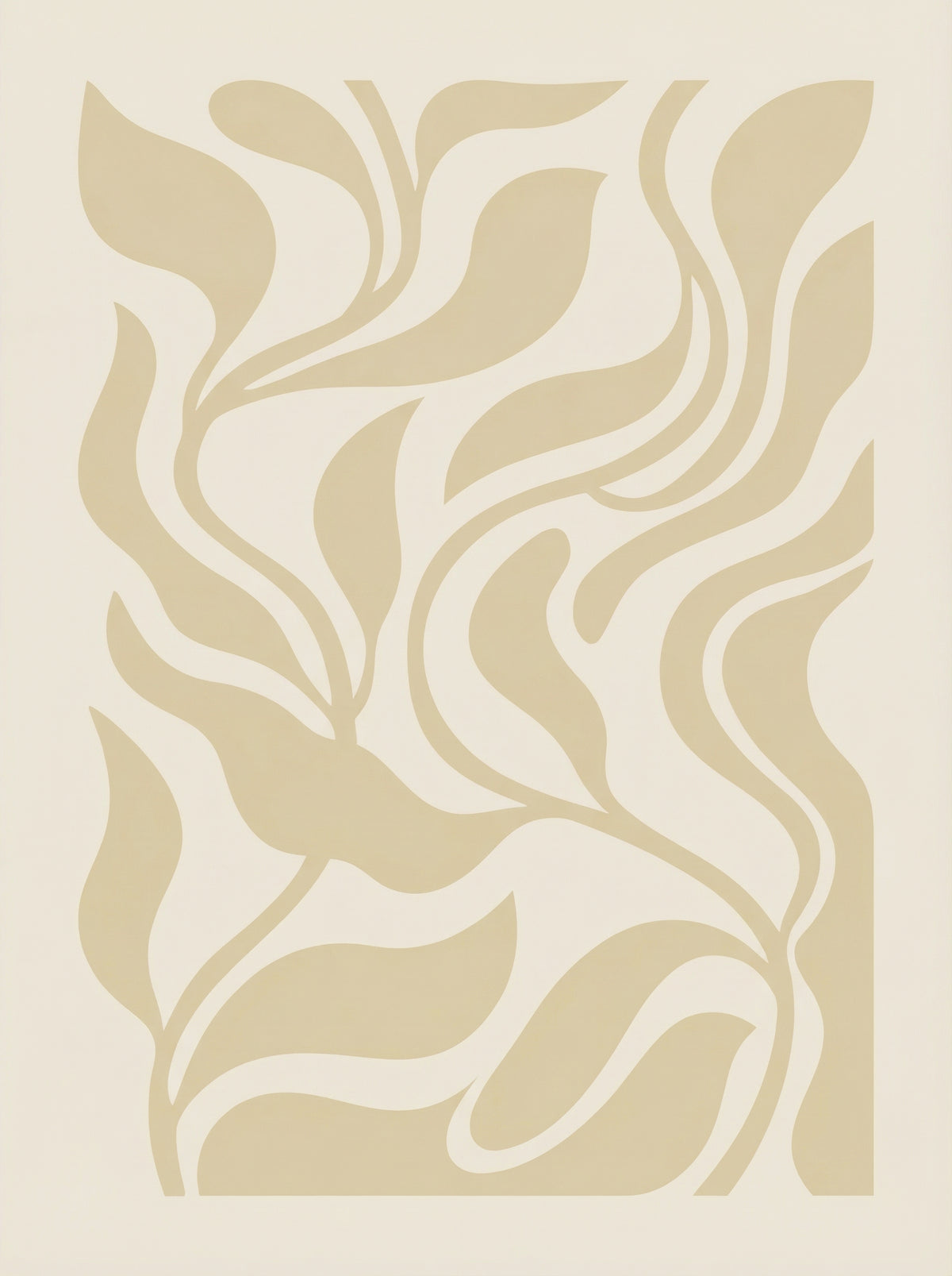 Poster in black frame