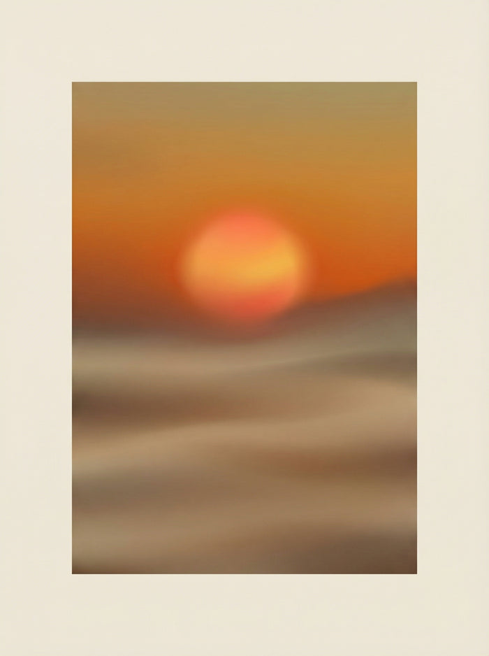 Poster in black frame