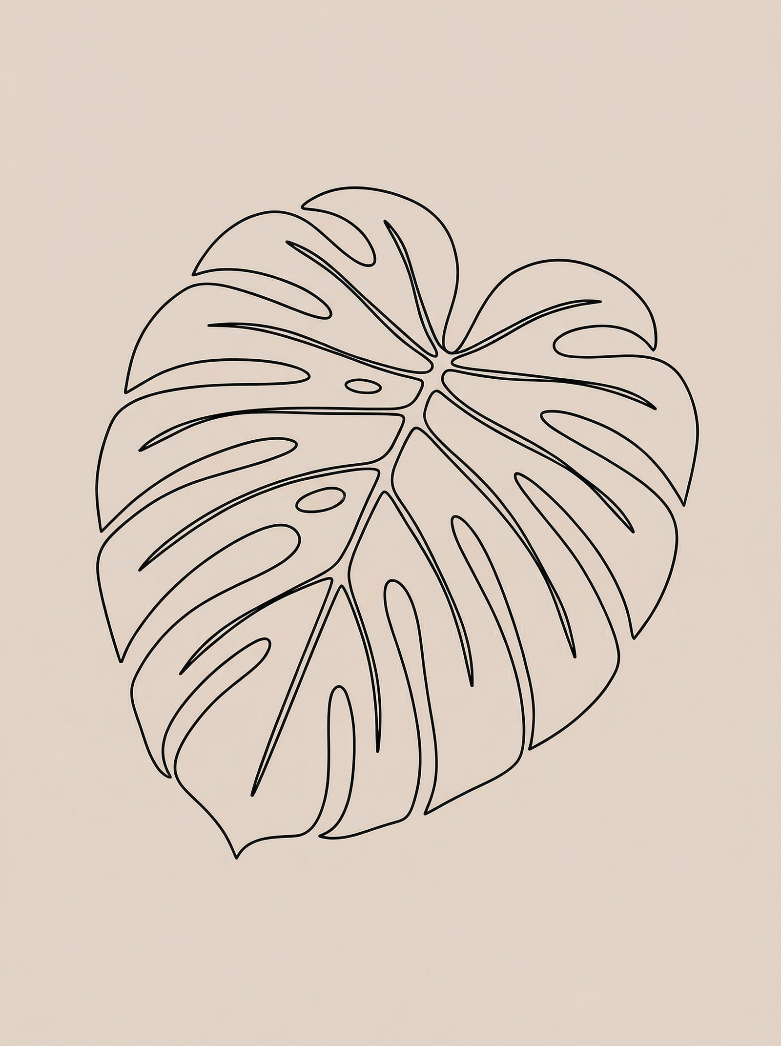 Poster in black frame