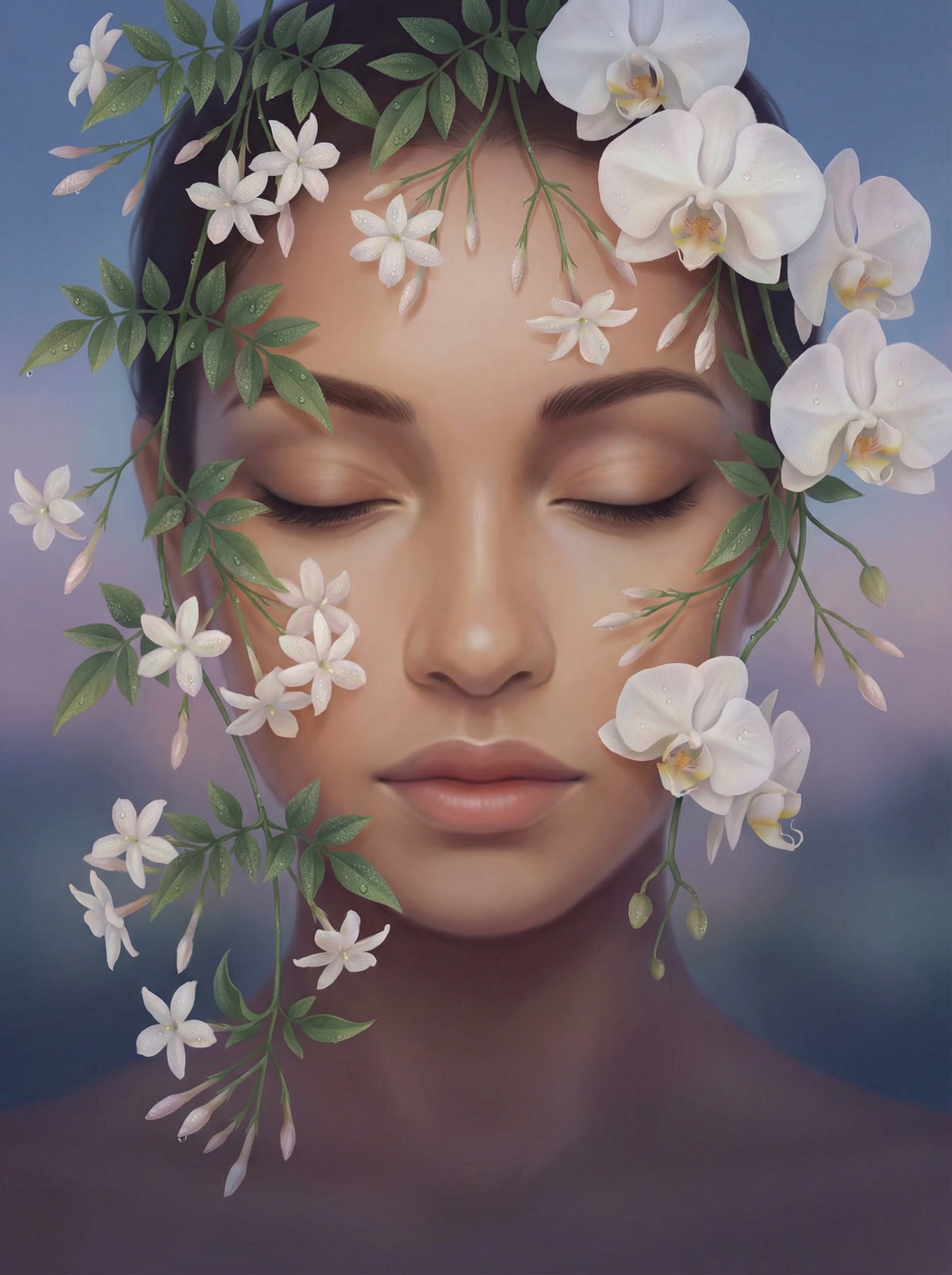 Poster in black frame