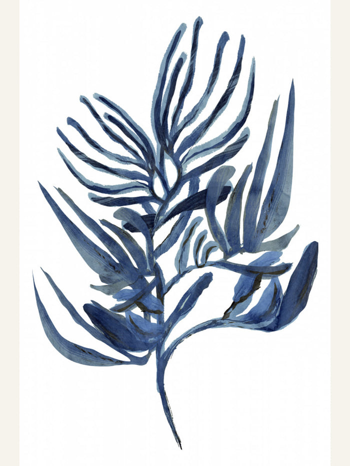 Plakat Blue Aquatic Plant Poster 1 – plakat i druk artystyczny