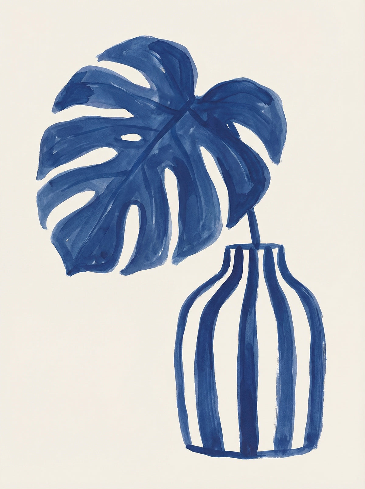 Poster in black frame