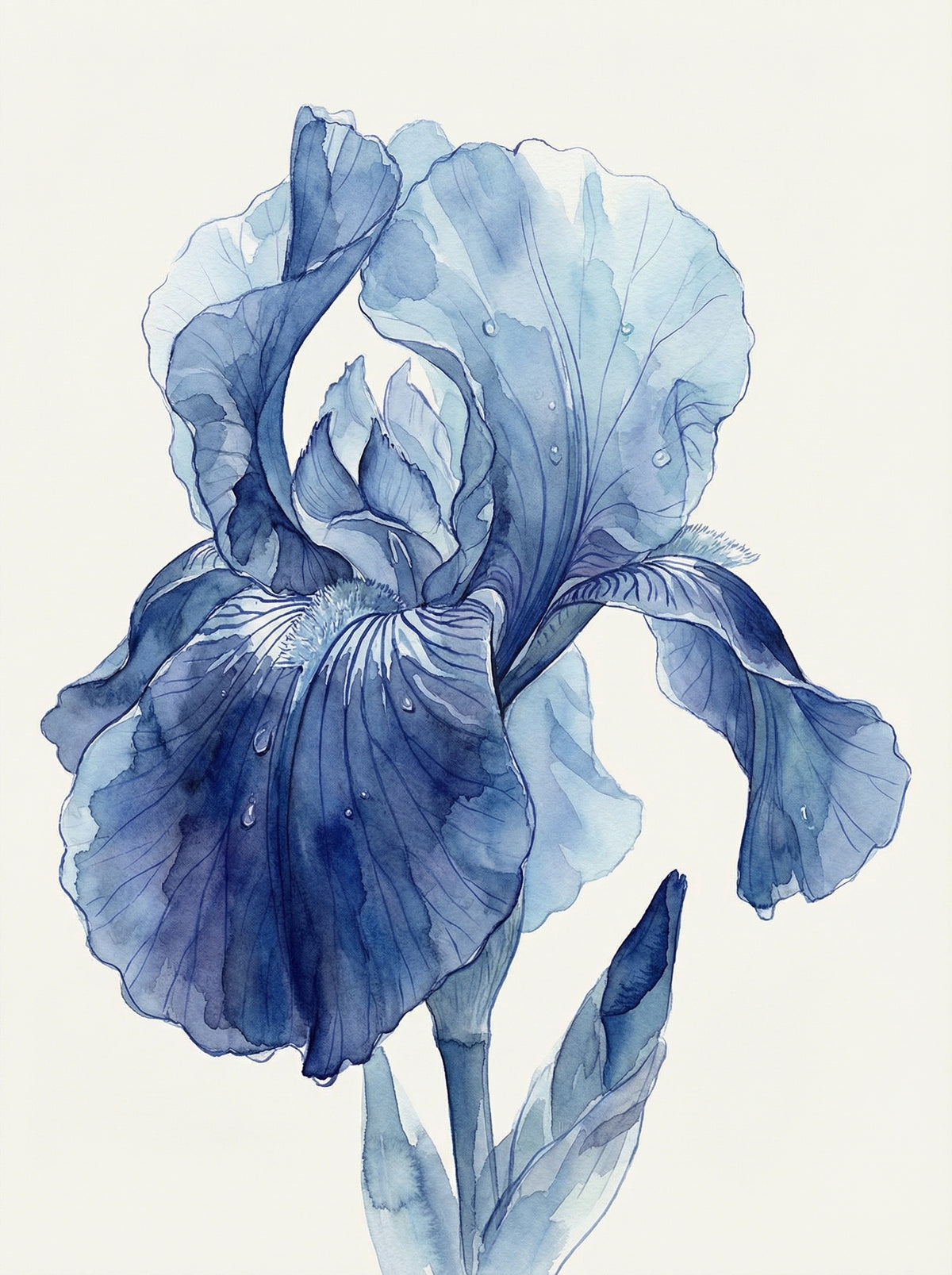 Poster in black frame