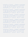 Plakat Blue Howdy – plakat i druk artystyczny