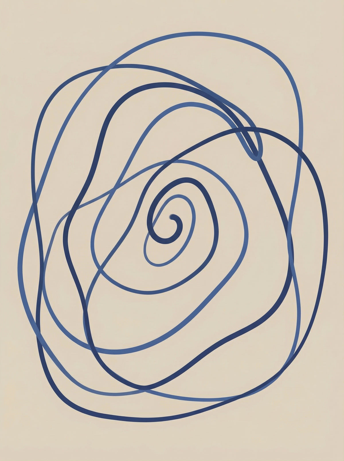 Poster in black frame