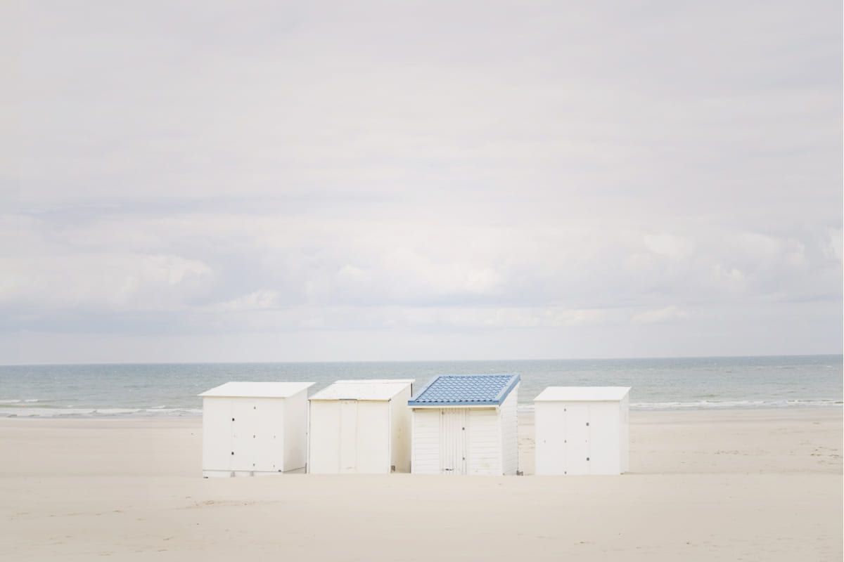 Blue Roof Poster – plakat og kunsttryk