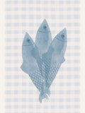 Blue Sardines Poster – plakat og kunsttryk