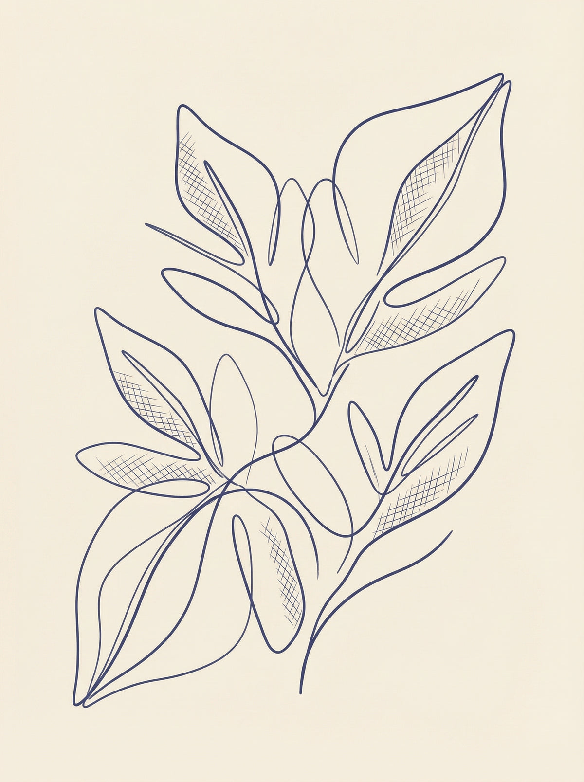 Poster in black frame