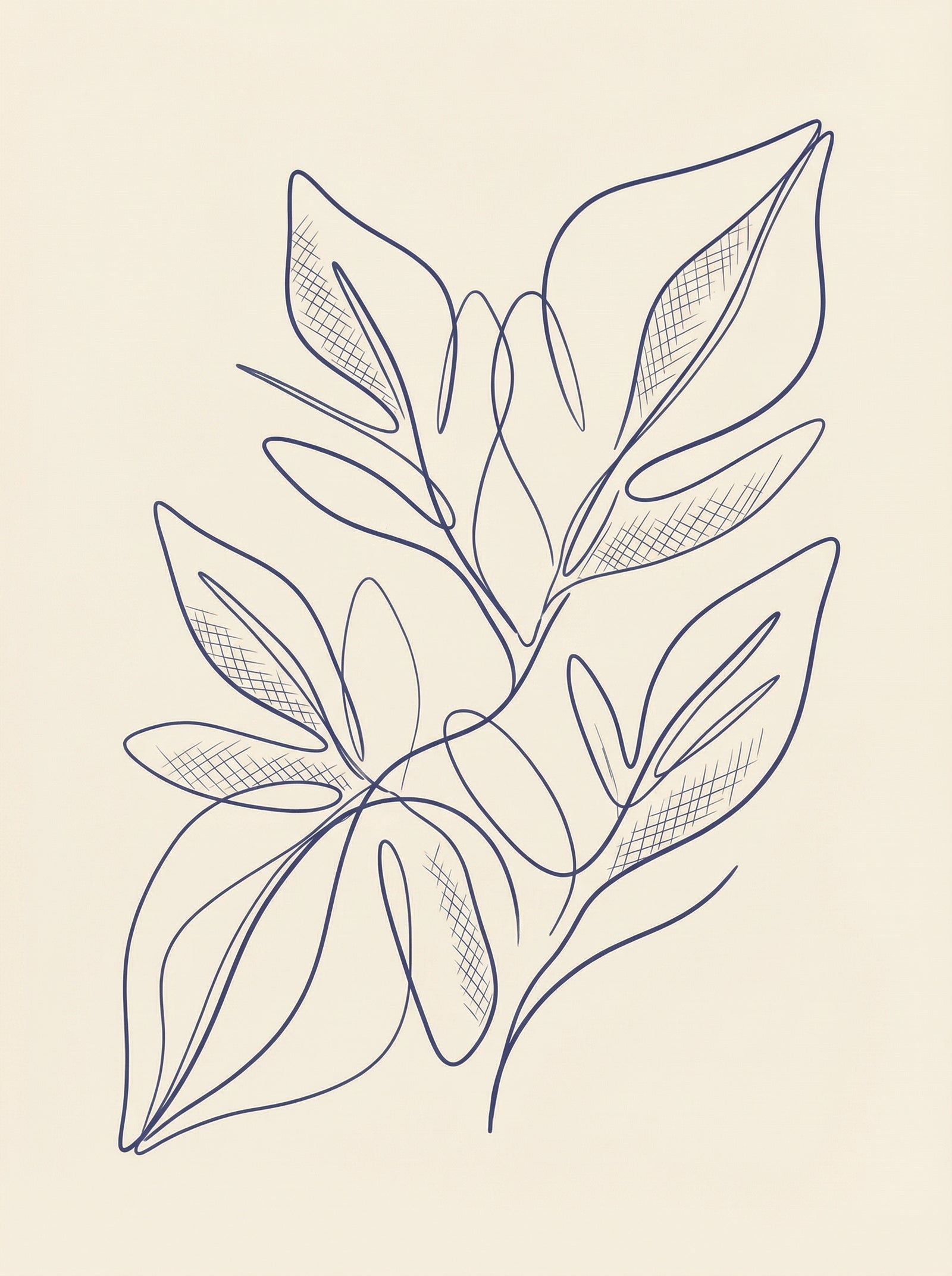 Poster in black frame