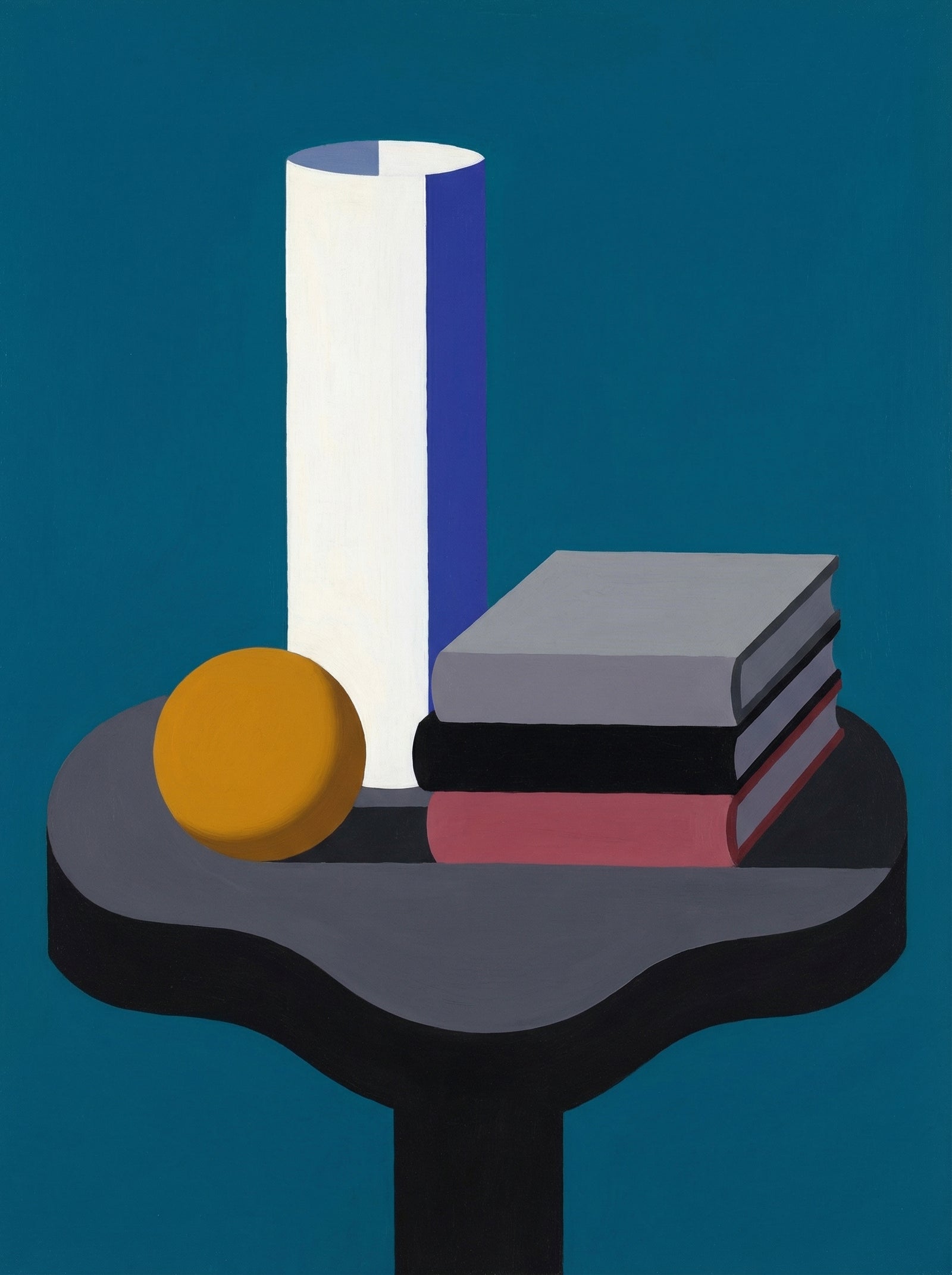 Poster in black frame