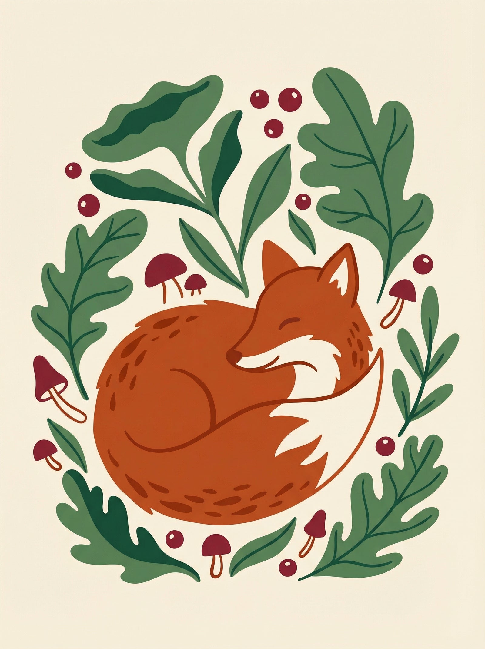 Poster in black frame