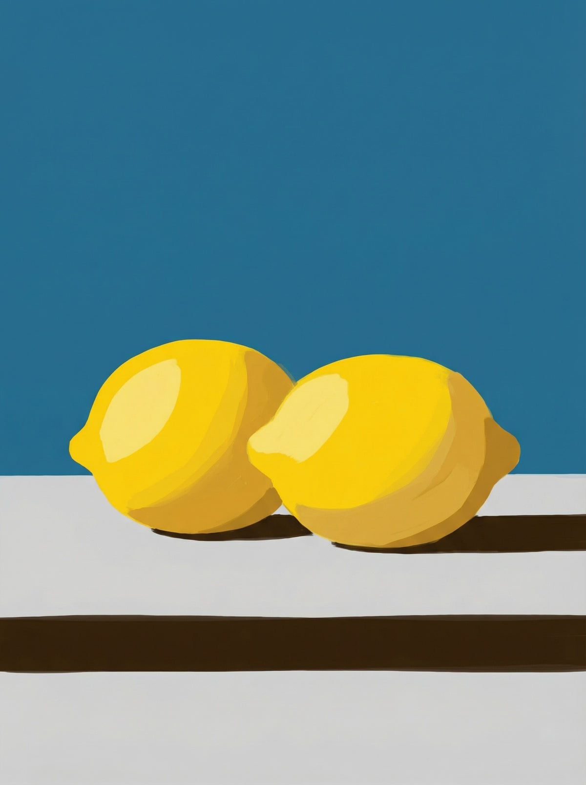 Poster in black frame