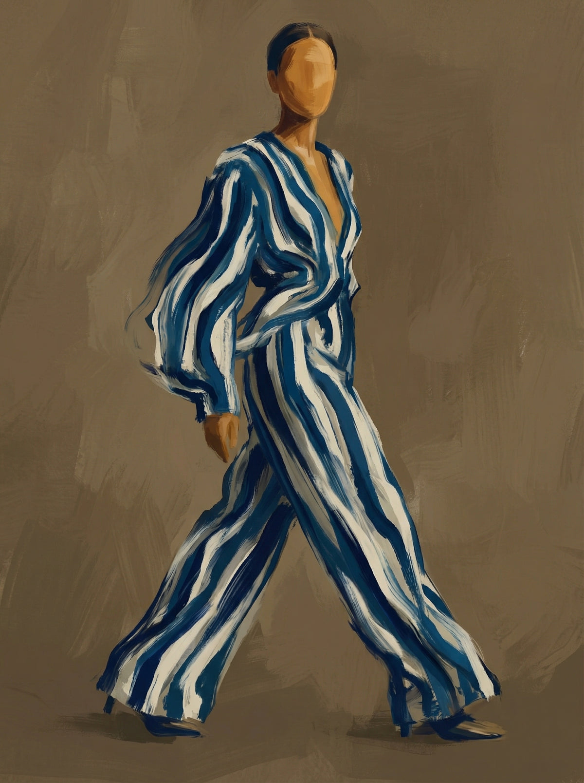 Poster in black frame