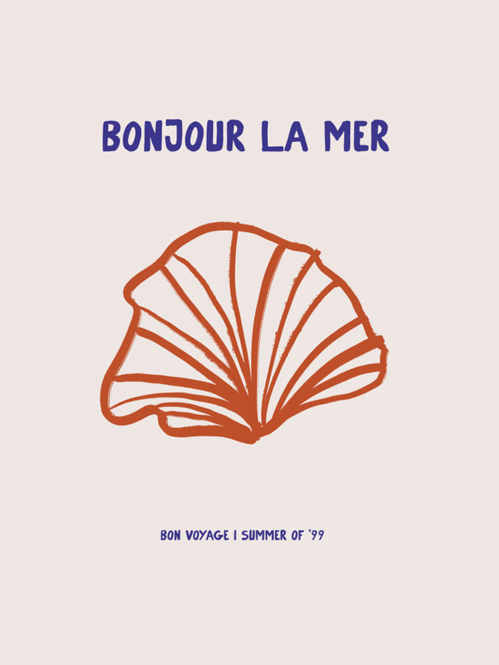 Bonjourlamer Poster – poster and art print