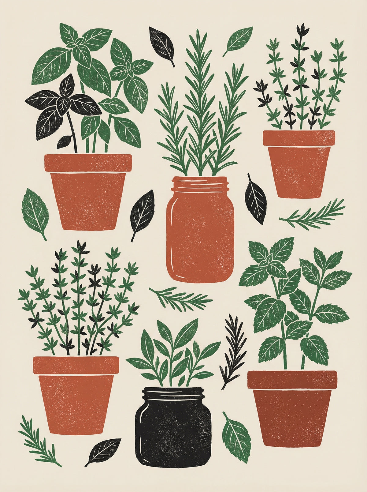 Poster in black frame