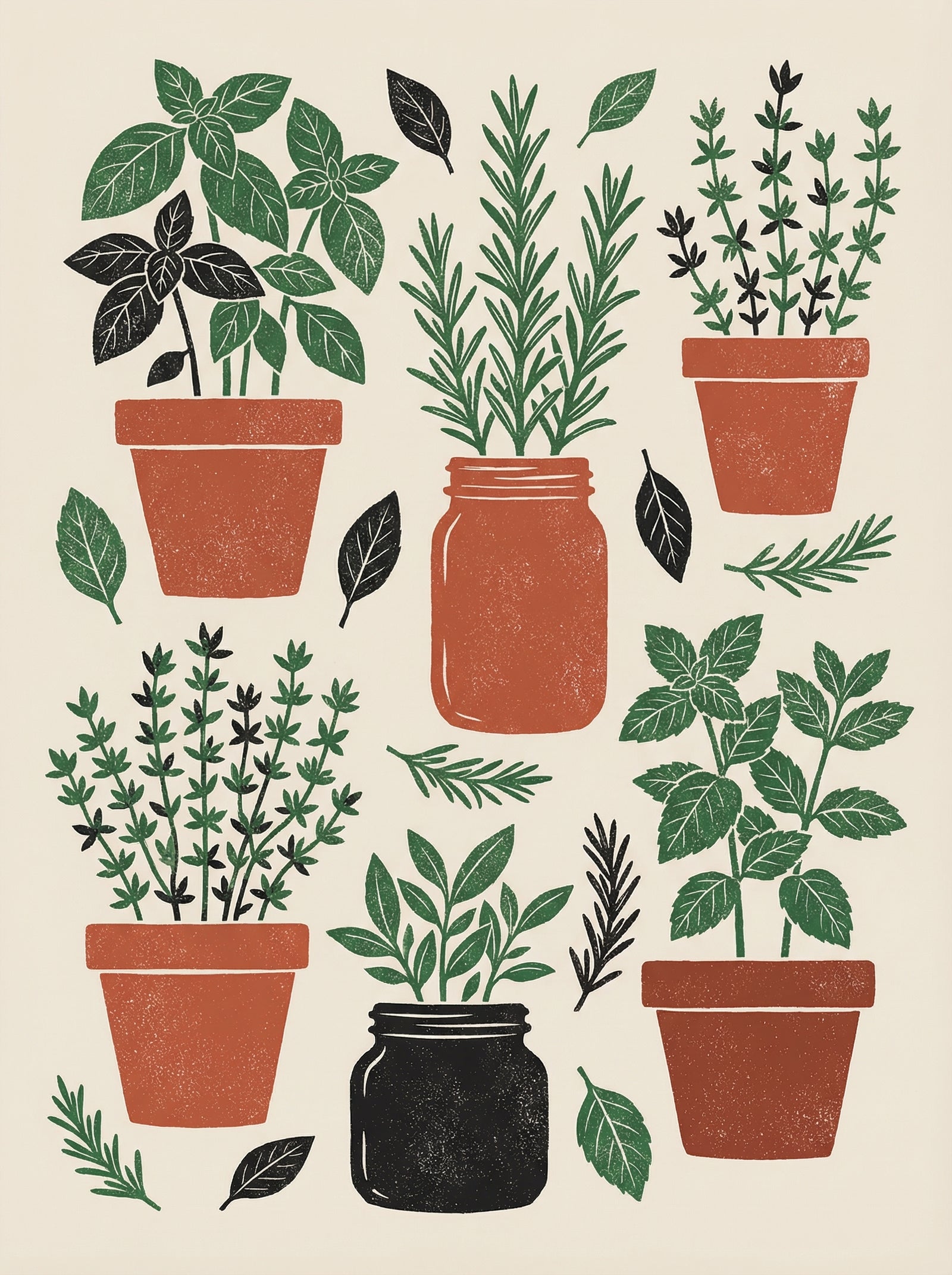 Poster in black frame