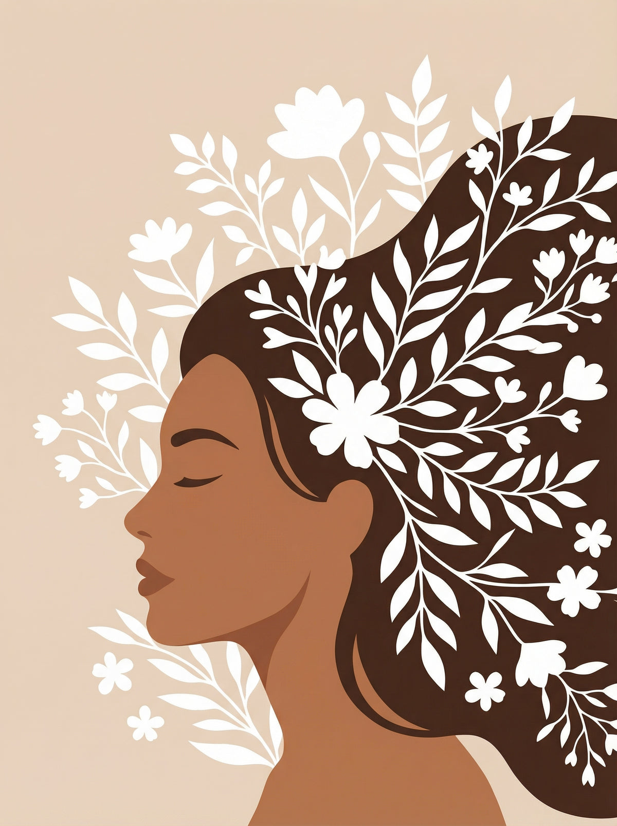 Poster in black frame