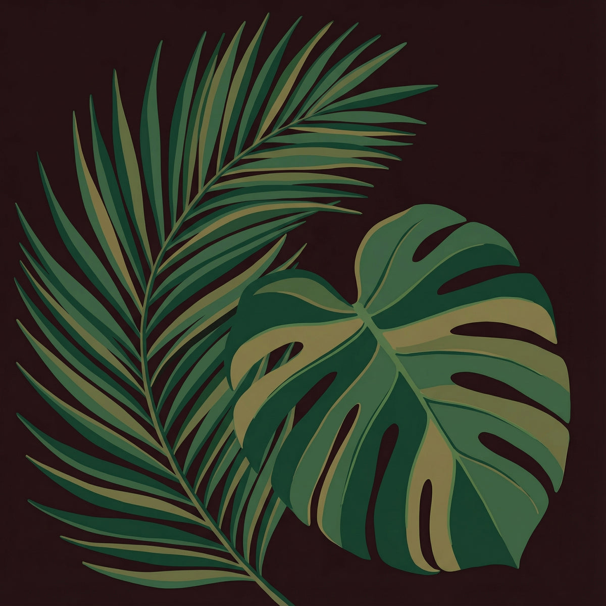 Poster in black frame