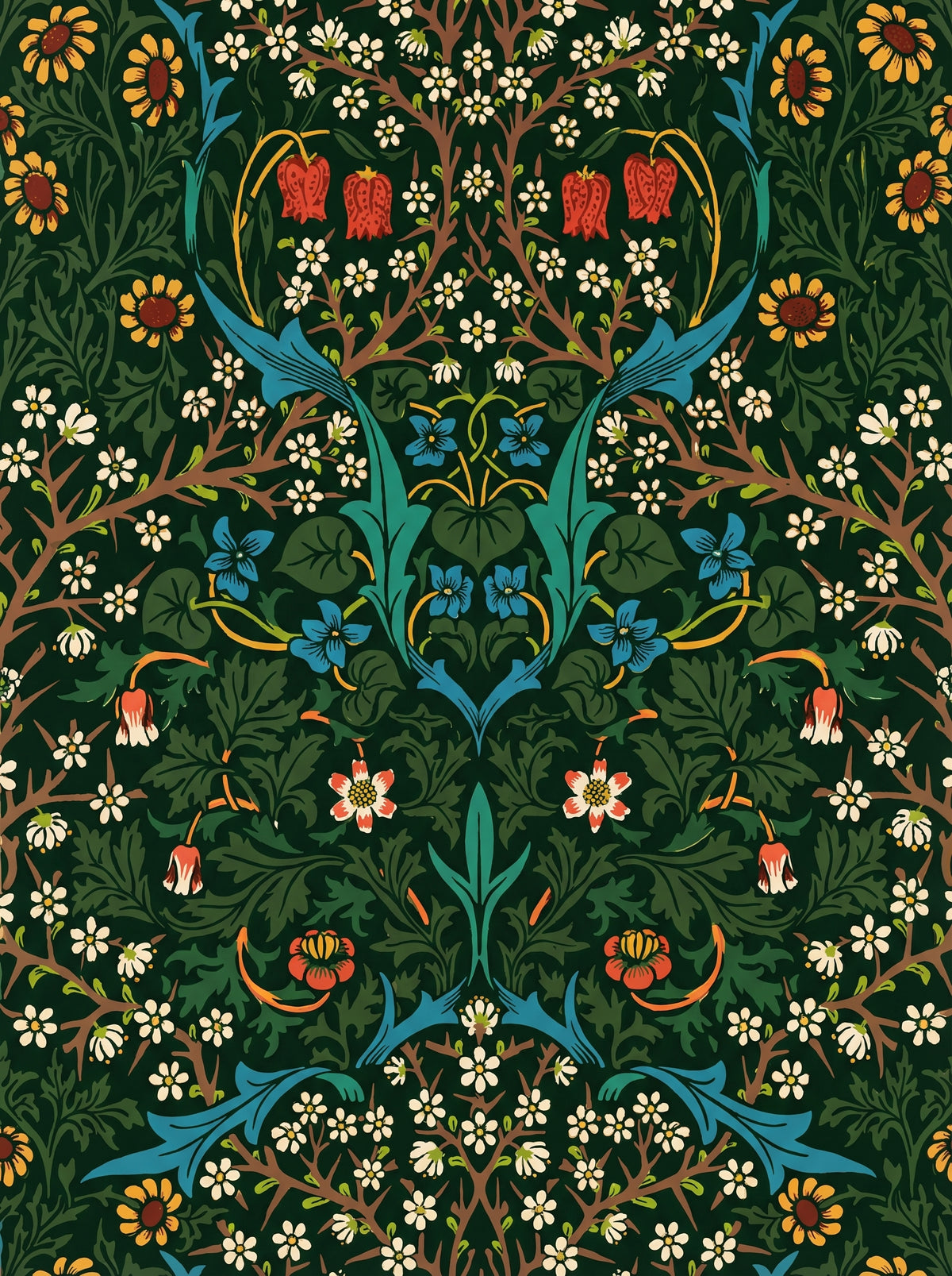 Poster in black frame