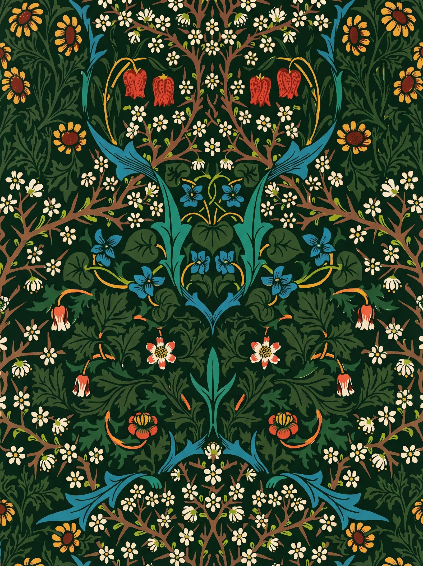 Poster in black frame