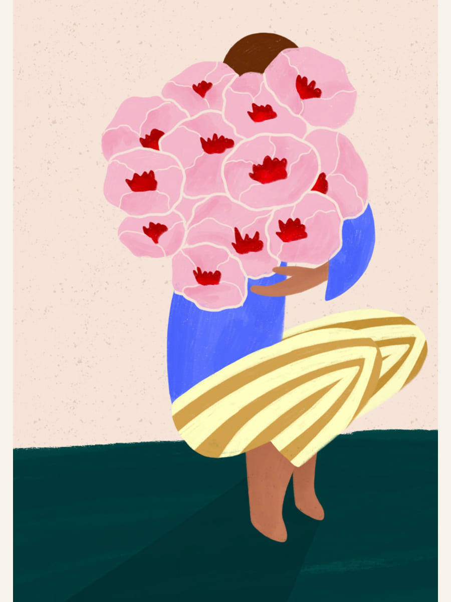 Bouquet of Flowers Poster – poster och konsttryck