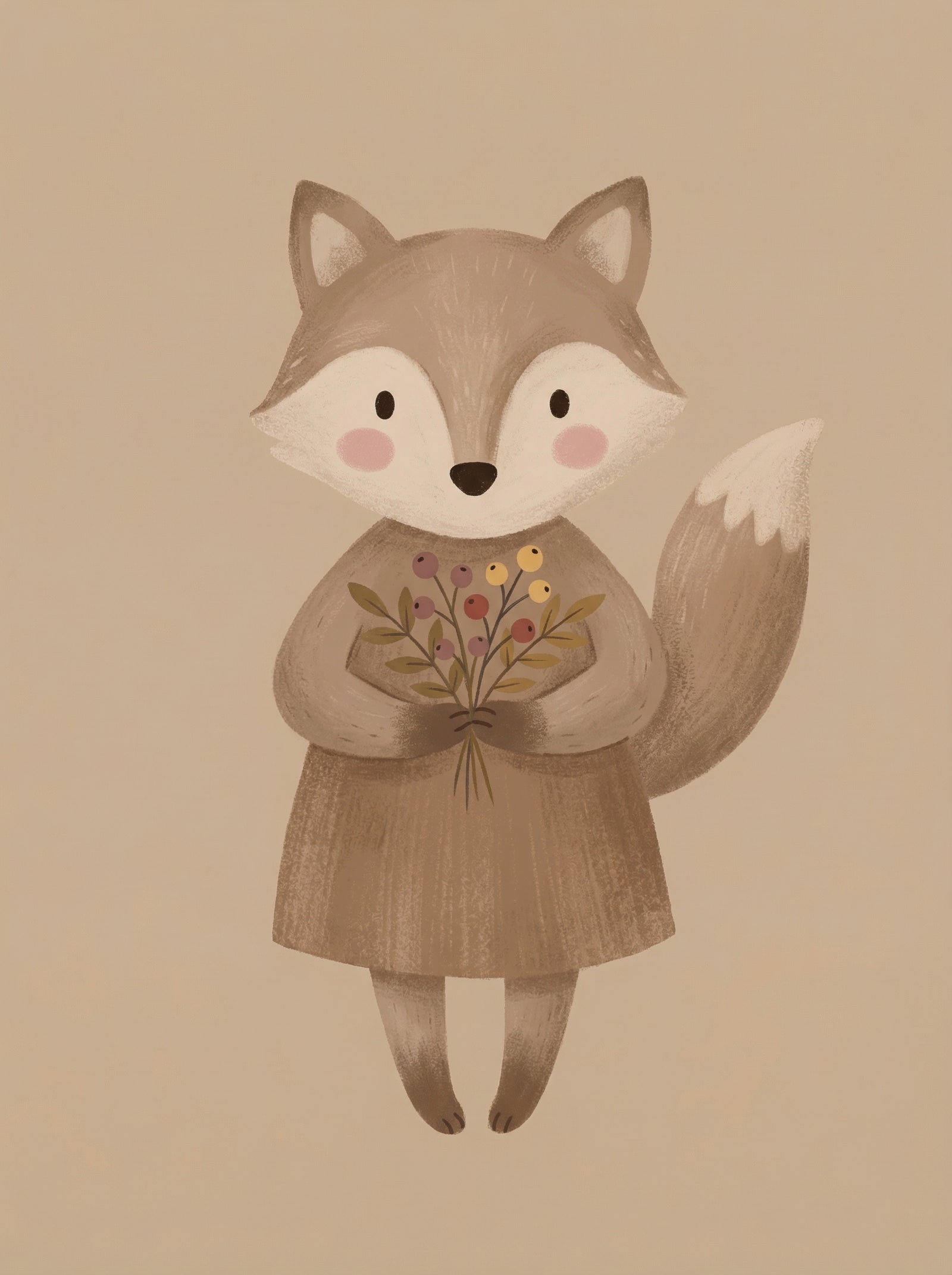 Poster in black frame