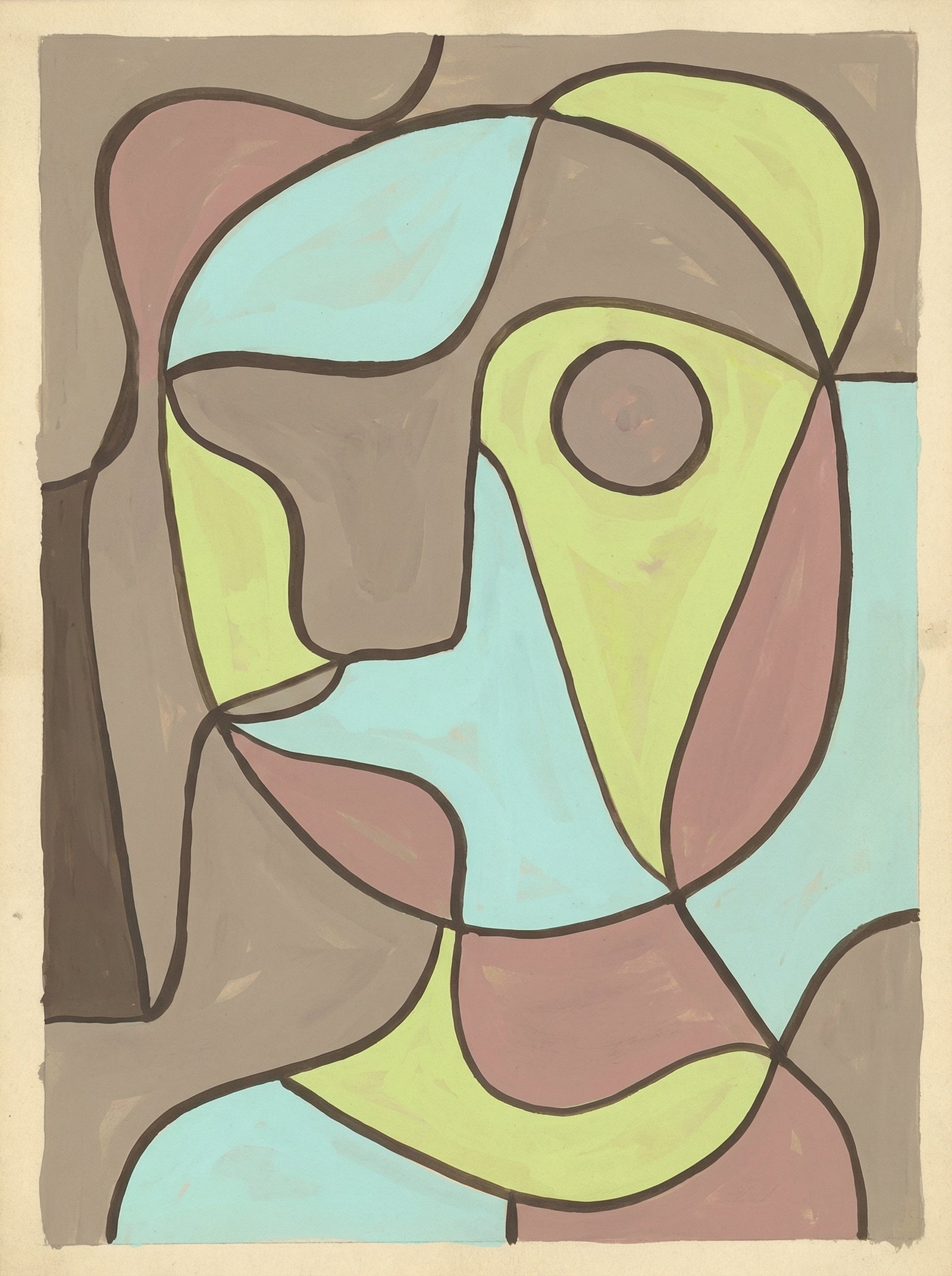 Poster in black frame