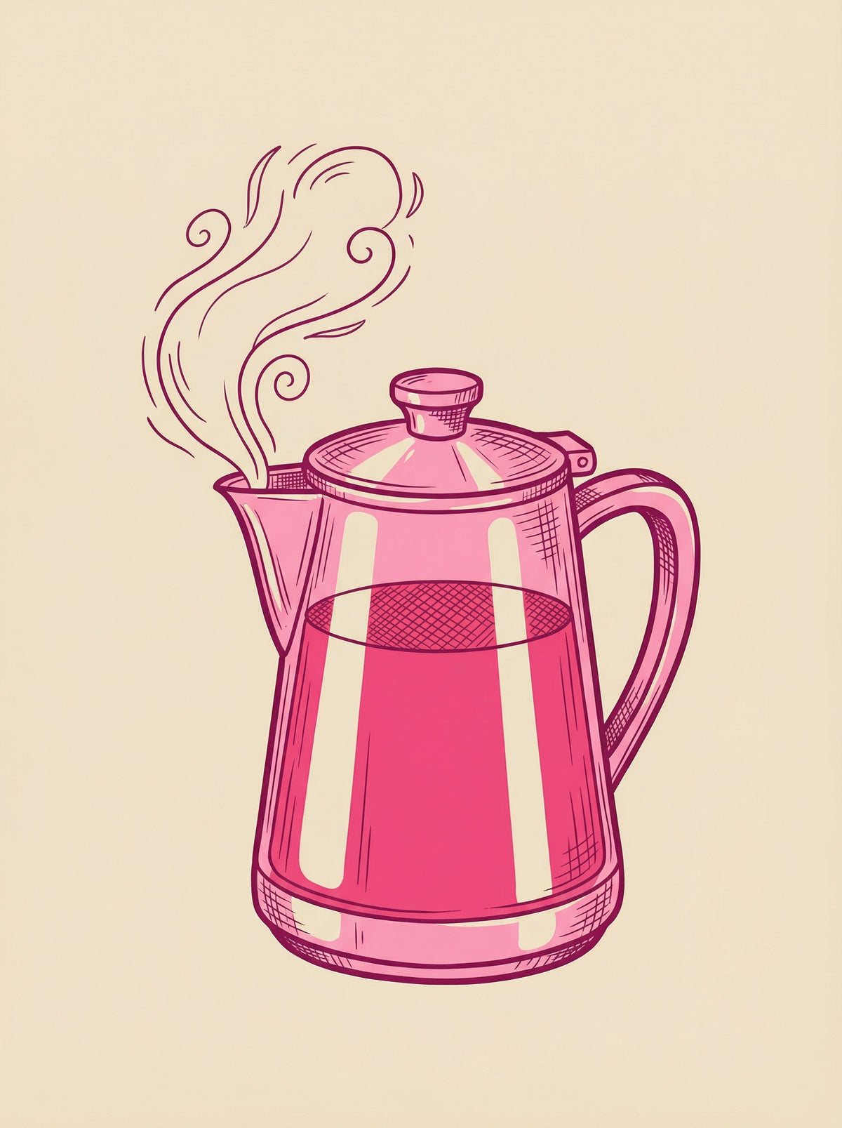 Poster in black frame