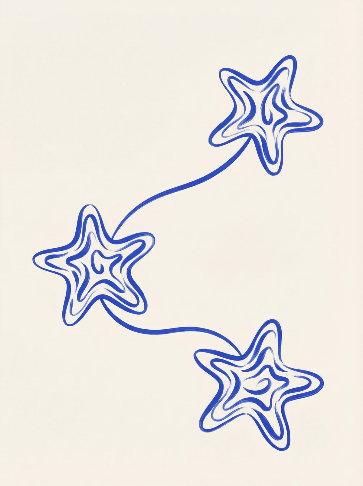 Poster in black frame