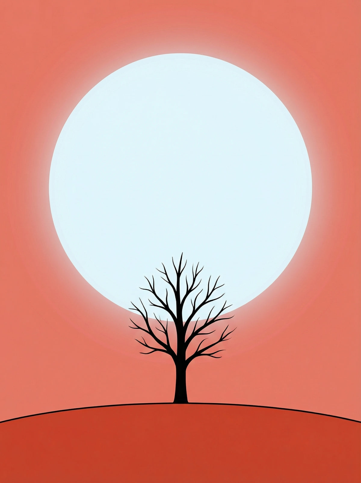 Poster in black frame