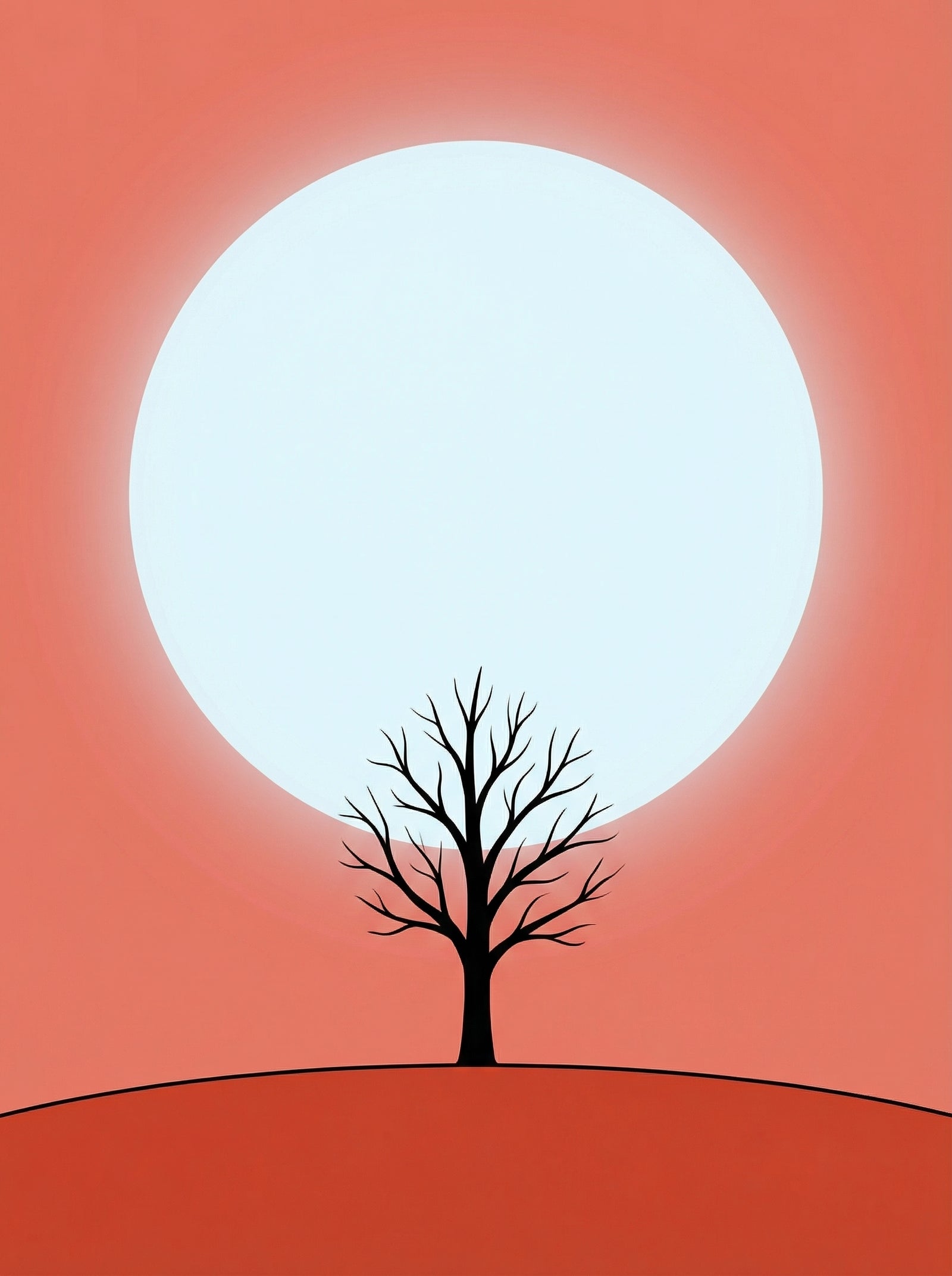 Poster in black frame