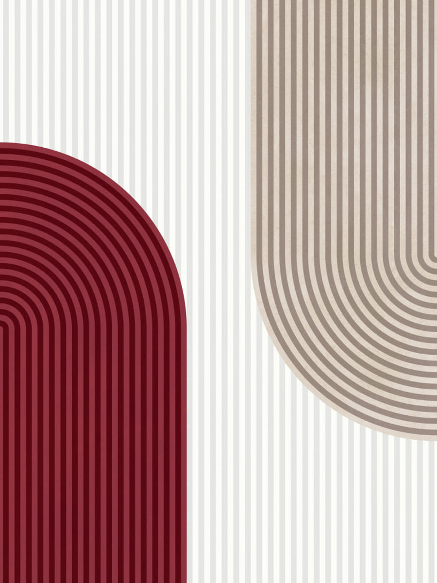 Circle composition 1 Poster – Poster und Kunstdruck