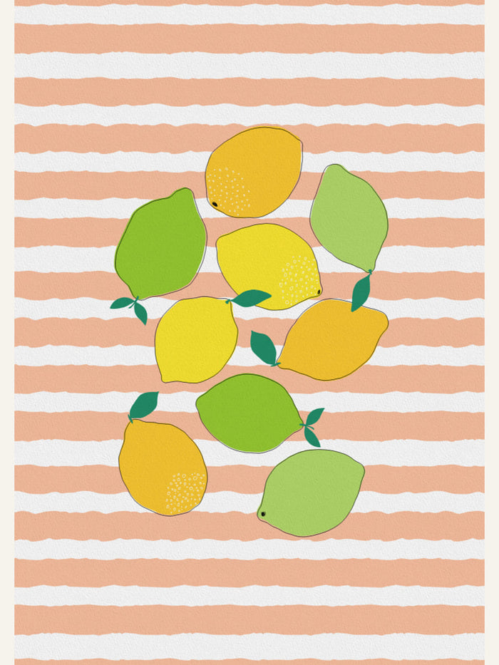 Póster Citrus Crowd – póster e impresión artística
