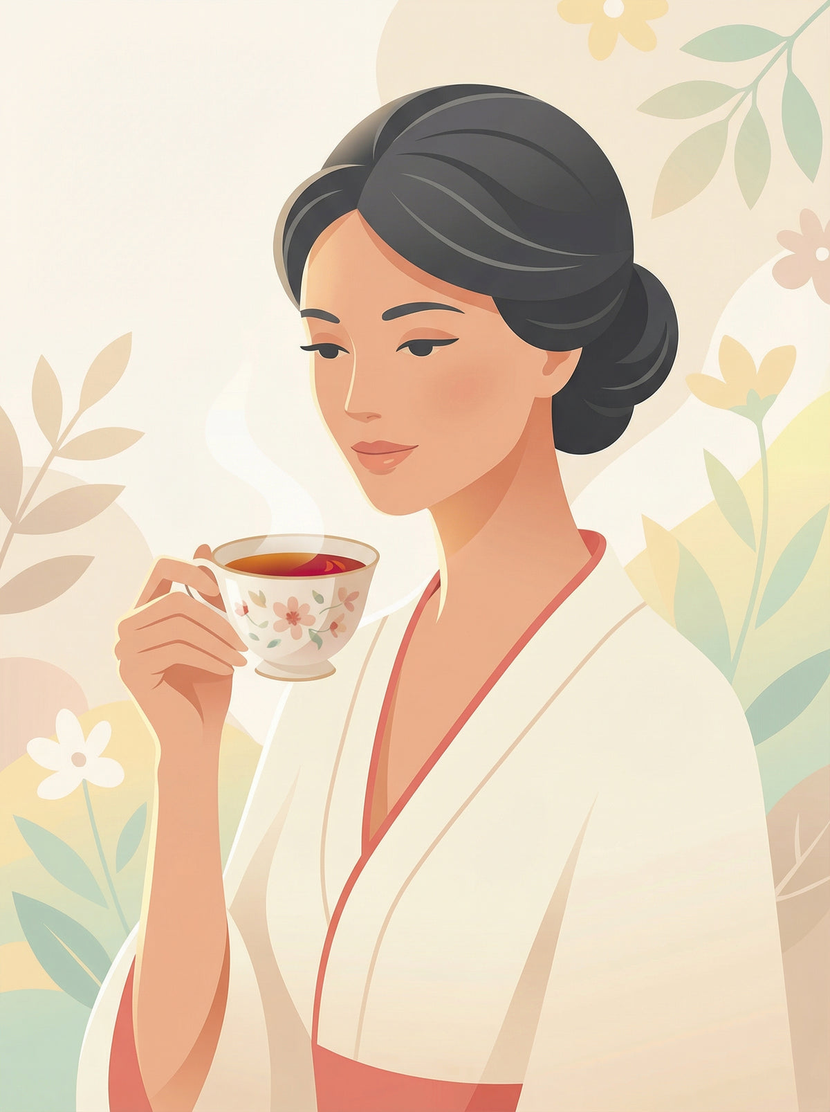 Poster in black frame