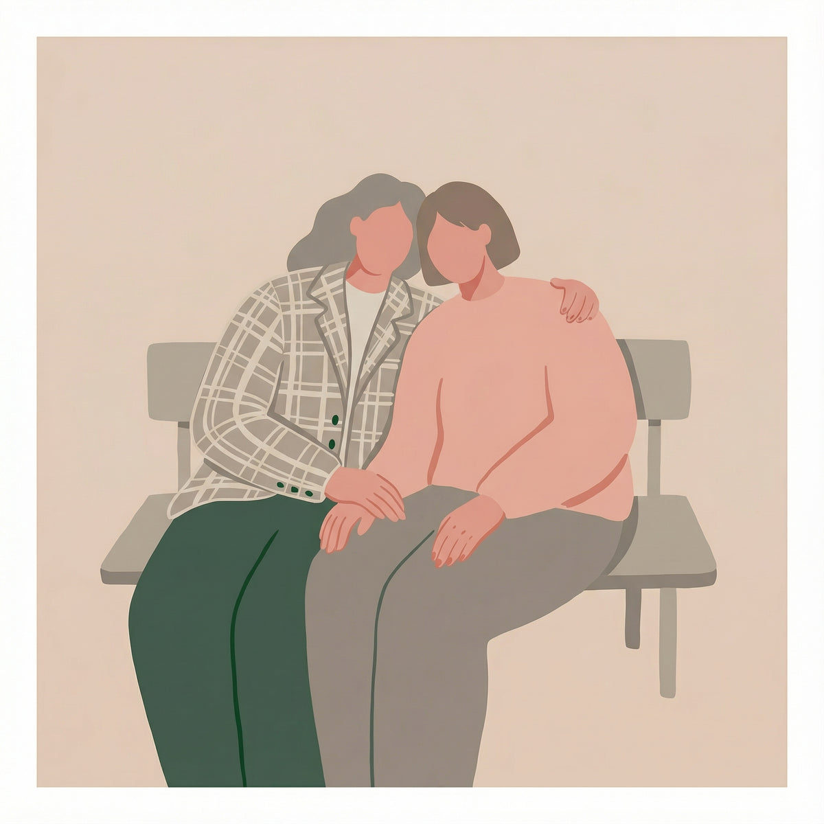 Poster in black frame