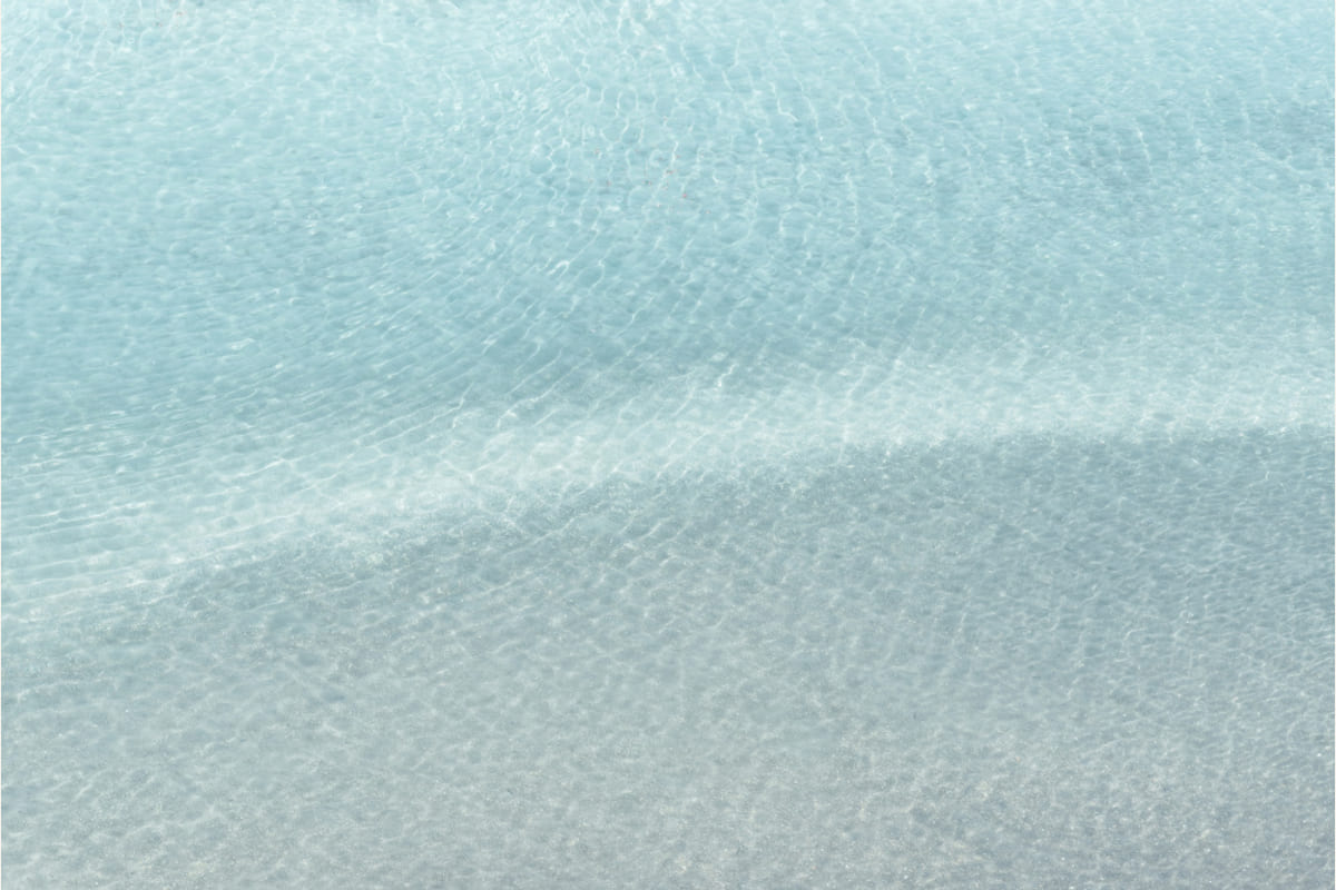 Clear sea water Poster – poster and art print