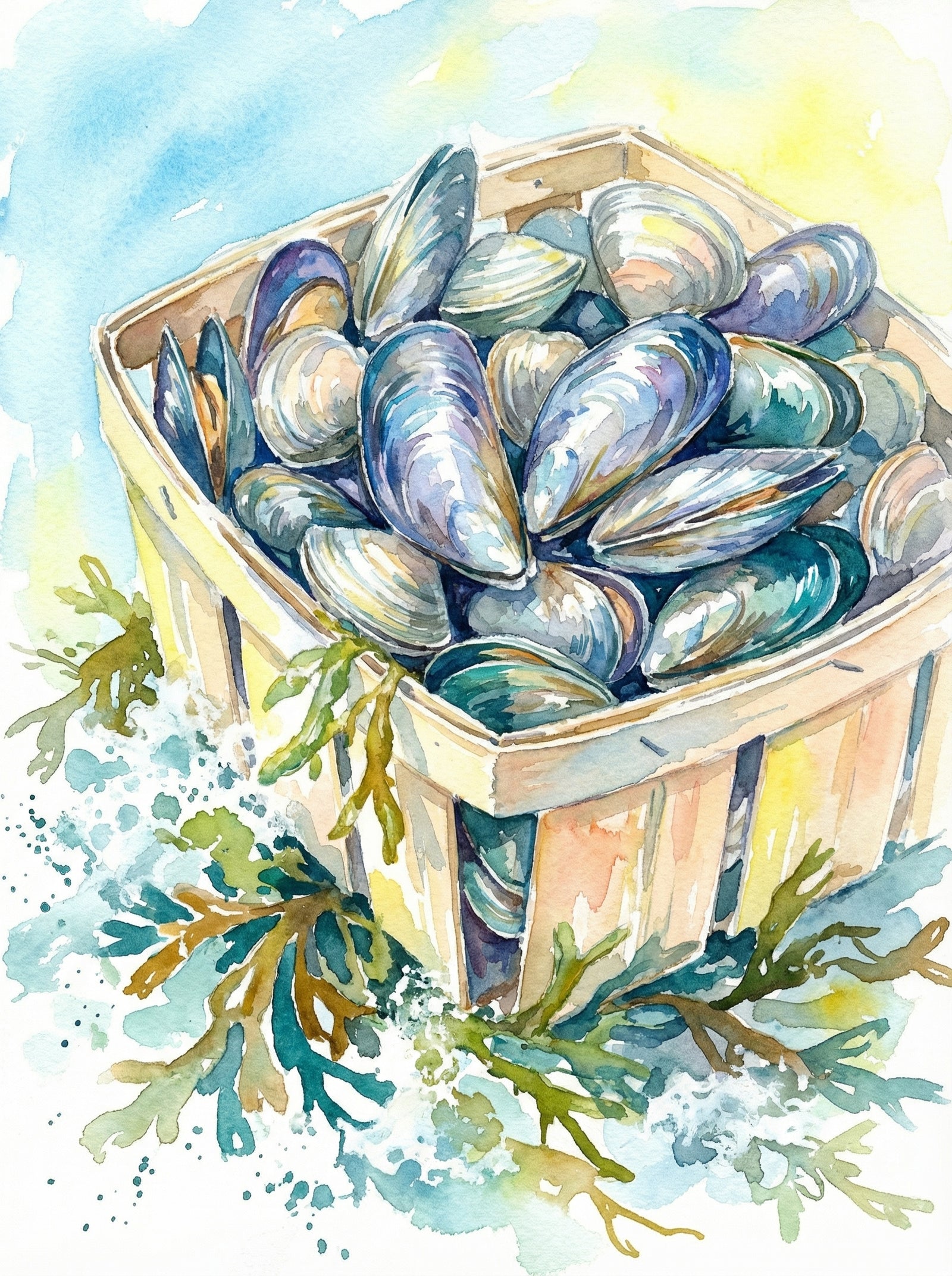 Poster in black frame