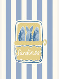 Coastal Sardines Poster – plakat og kunsttryk