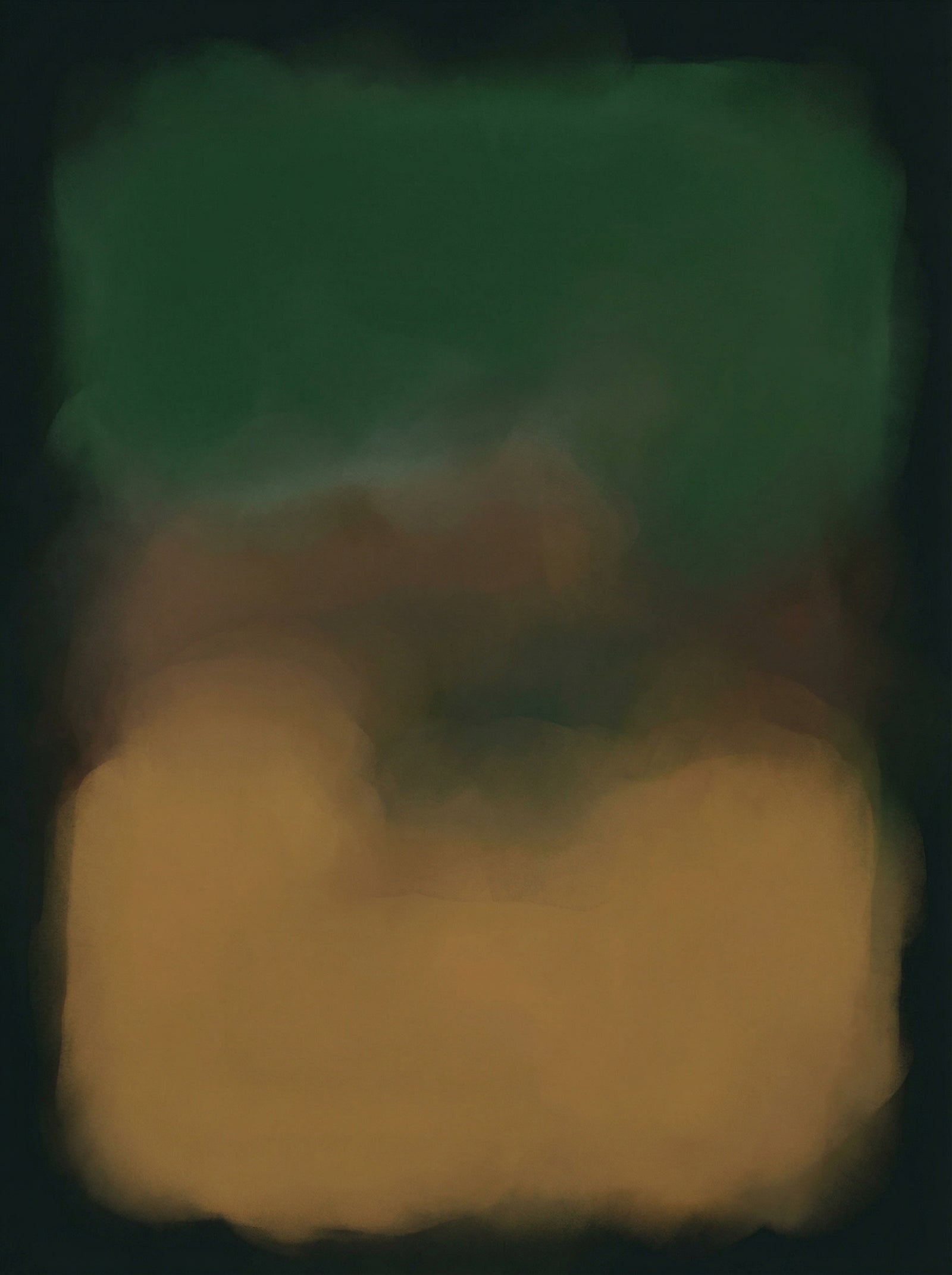 Poster in black frame