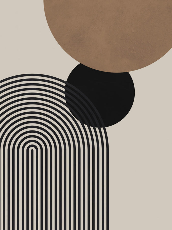 Poster Composition lines and circles 4 – poster e stampa artistica