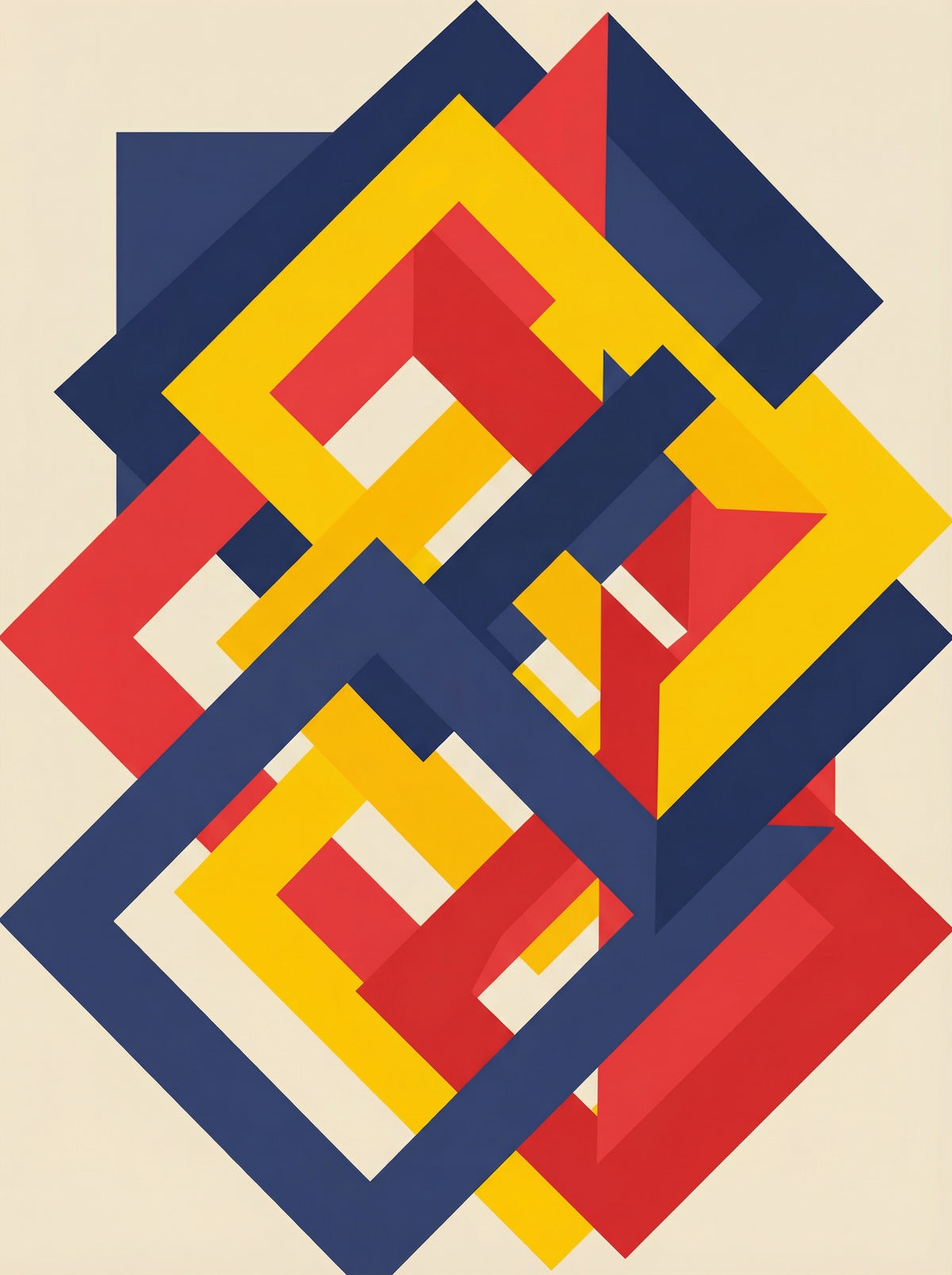 Poster in black frame