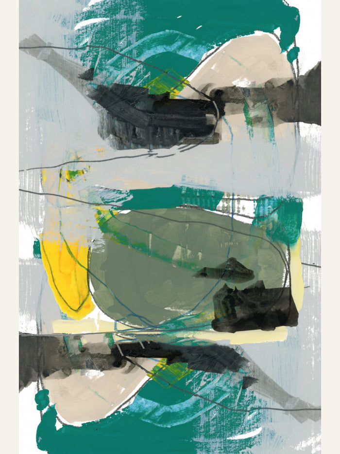 Contemporary Green No1 Poster – plakat og kunsttryk