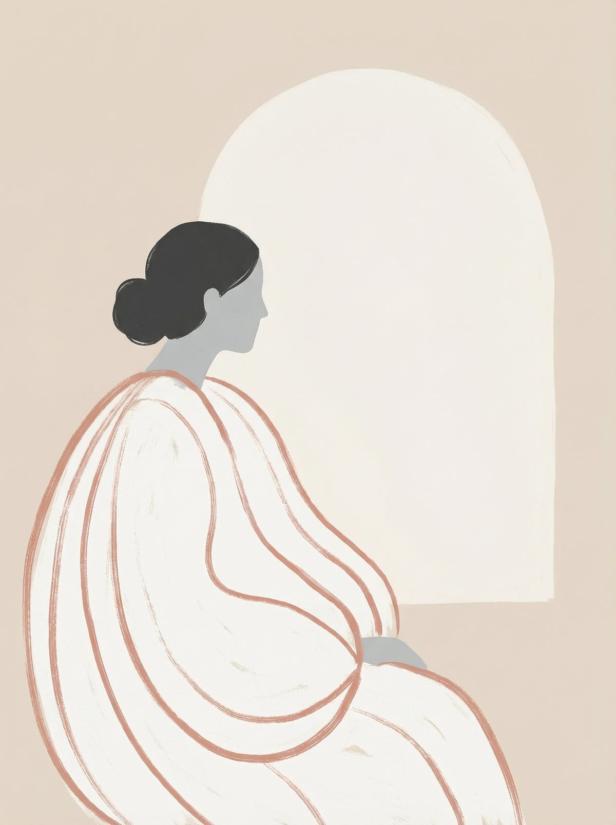 Poster in black frame